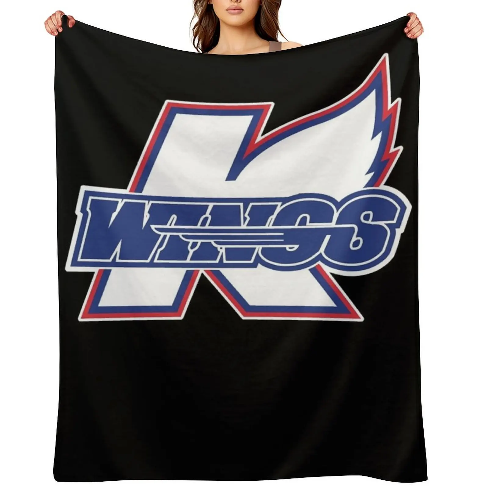 

Kalamazoo Wings Throw Blanket Vintage Travel Warm Decorative Sofa Blankets