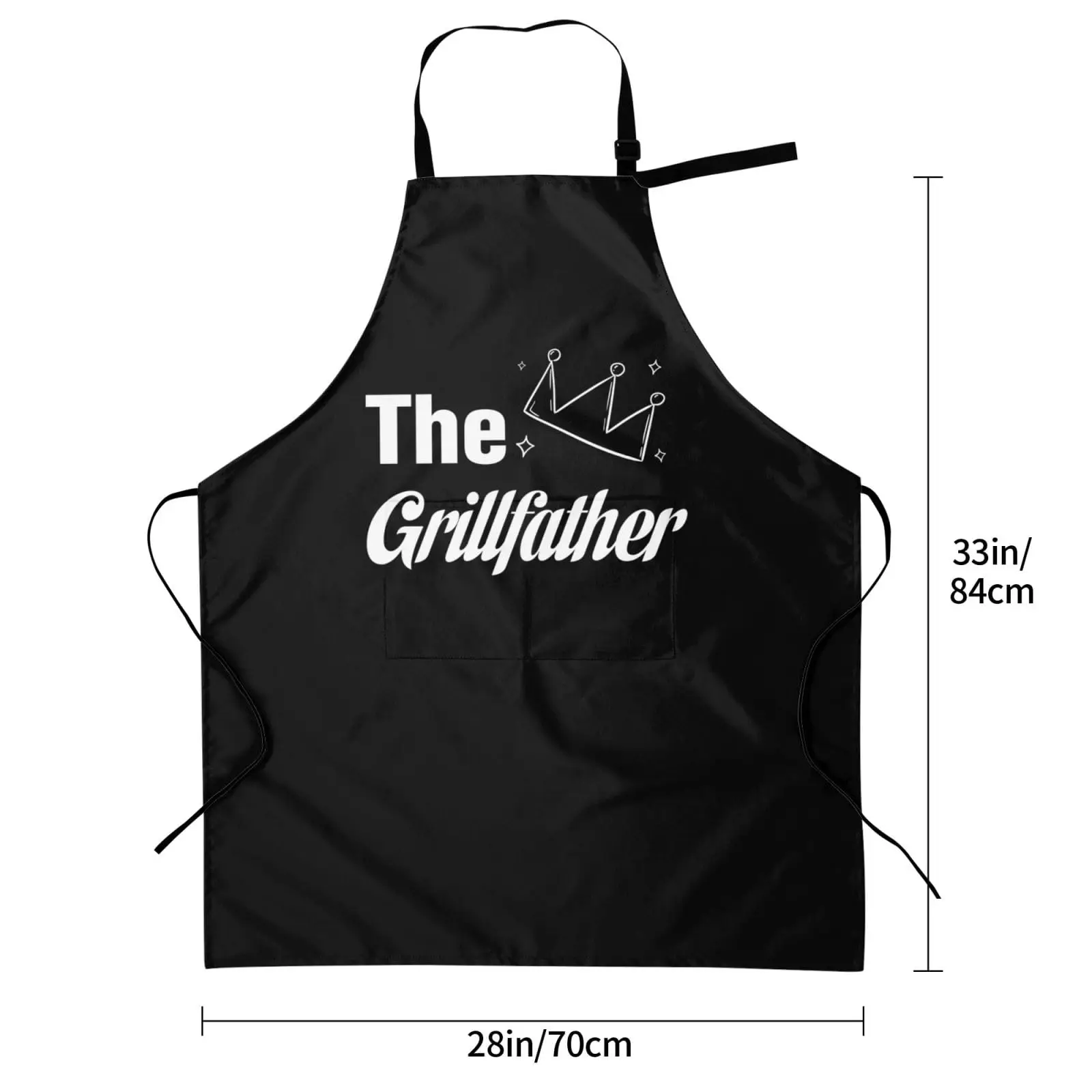 Waterproof Cat Apron for Women - Keep Your Clothes Clean and Show Your Love for Cats! (strawberry) (The Grillfather)