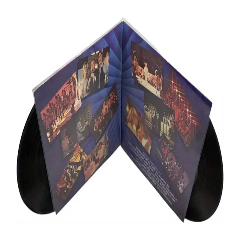 3/5/15/20pcs Double-Sided Foldable Vinyl Album Sleeves LP Record Sleeve Anti-Static Dustproof Dual Open-End Record Protection