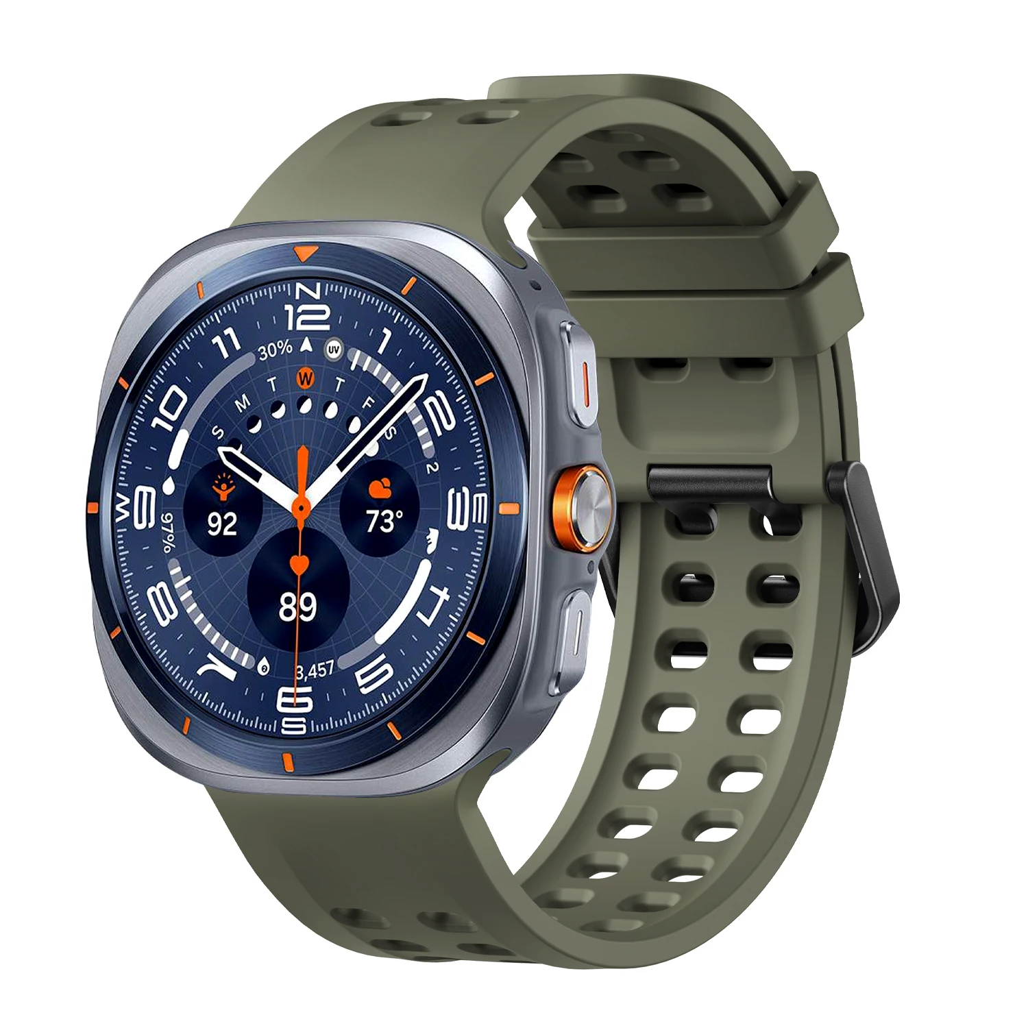 Original Silicone Sport Strap - đánh giá và giá Samsung Smartwatch Ultra Accessories