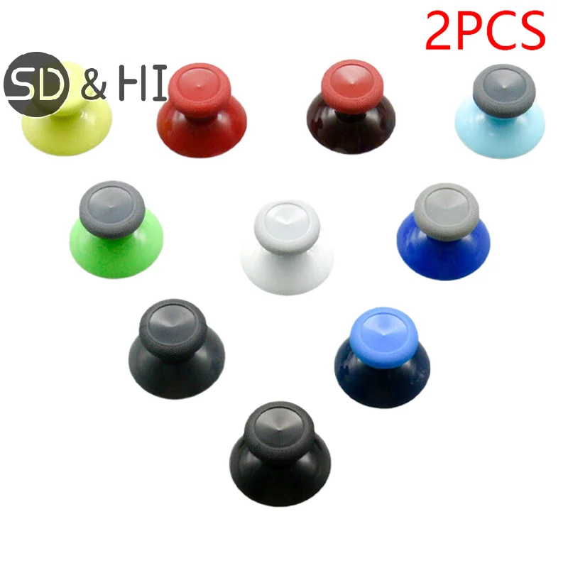 2PCS Original 3D Analog Thumb Grip Joystick Cap For XBOX ONE X S Slim Game Controller Gamepad Rocker Cover For Xbox One X