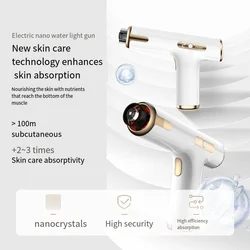 Home Red Blue Water Light Gun Needle-Free Facial Essence Introduction Instrument Microcrystalline Beauty Tender Skin Instrument