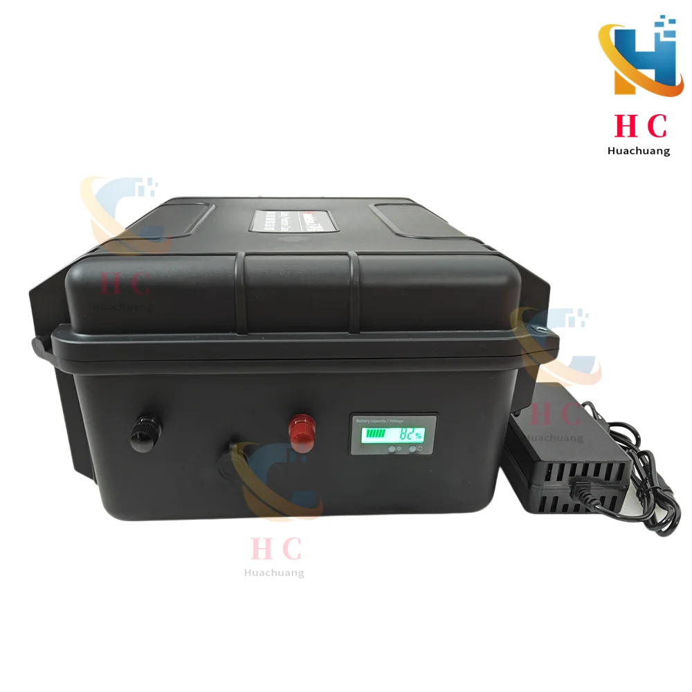 12V 200Ah 100AH 150AH 300Ah 400AH 500Ah 600Ah Lifepo4 lithium battery bluetooth BMS Power Supply for inverter fishing boat