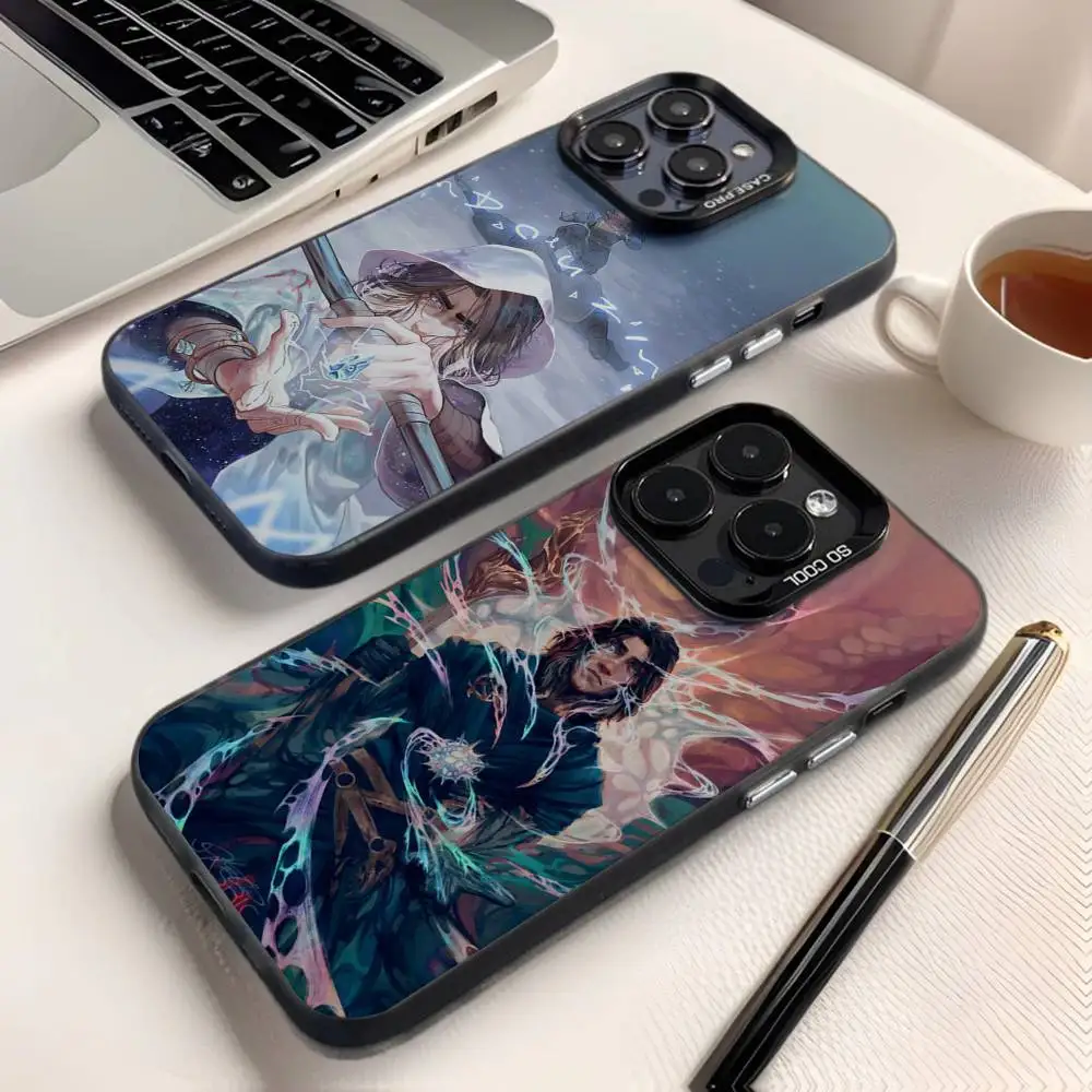 

A-Arcane Viktor Phone Case For iPhone 16,15,14,13,12,11,8,7,Pro,Max,Plus,Mini,XS,SE Anti Fall Black Matte Hard