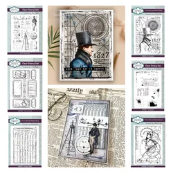 The Astrologist Clear Stamp Set Silicone Stamps Diy Scrapbook Diary Decoration Embossed Paper Card Album Craft Template New 2024