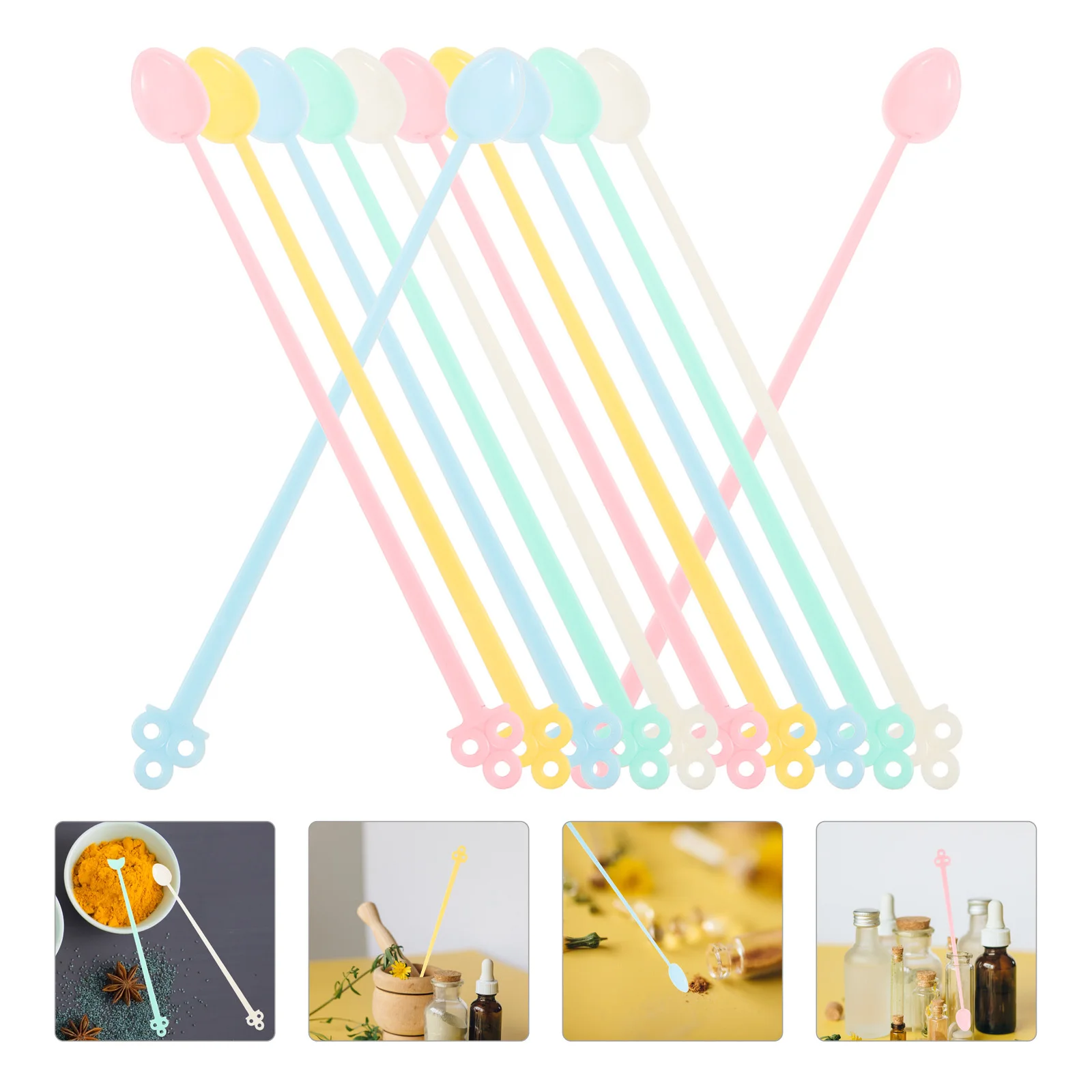 

30 Pcs Mini Coffee Spoon Spoons Bar Stir Mixing Stirrers Creative Stirring Food Play