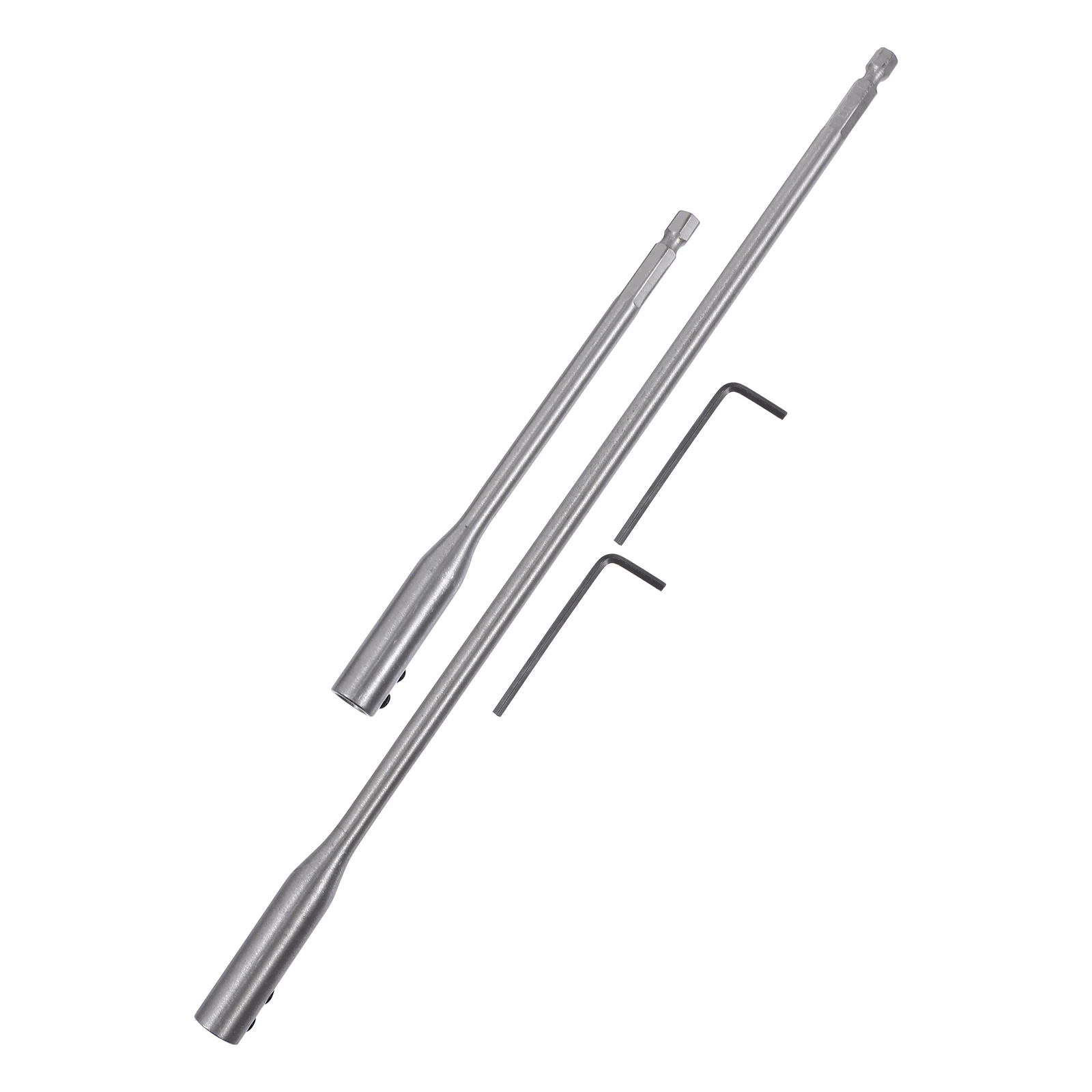 

Drill Bit Extension Bar Set Wood Spade Bit Extensions Hand Tool For Carpentry Mechanical Maintenance Household