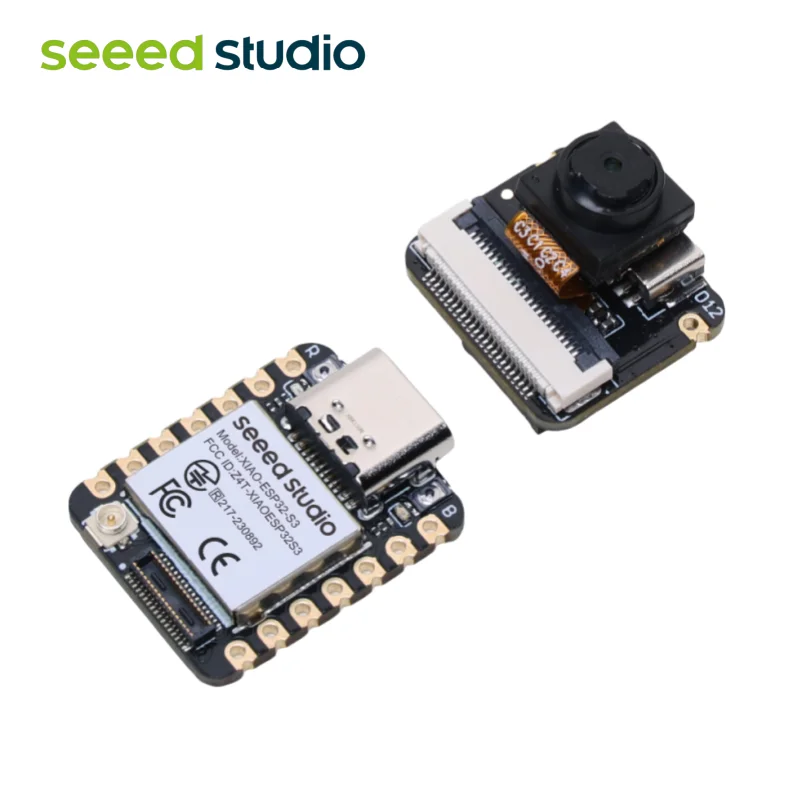 Seeed Studio XIAO ESP32 S3 Sense-seeeduino Xiao ESP32s3 Sense, OV2640 카메라 센서, 2.4GHz Wi-Fi,BLE 5.0, 마이크, 8MB