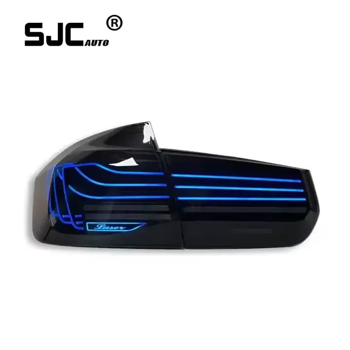 SJC Auto Upgraded Look LED RGB Style Rücklicht für 3er F30 F35 2012–2018 Autozubehör Rückleuchte Rücklicht