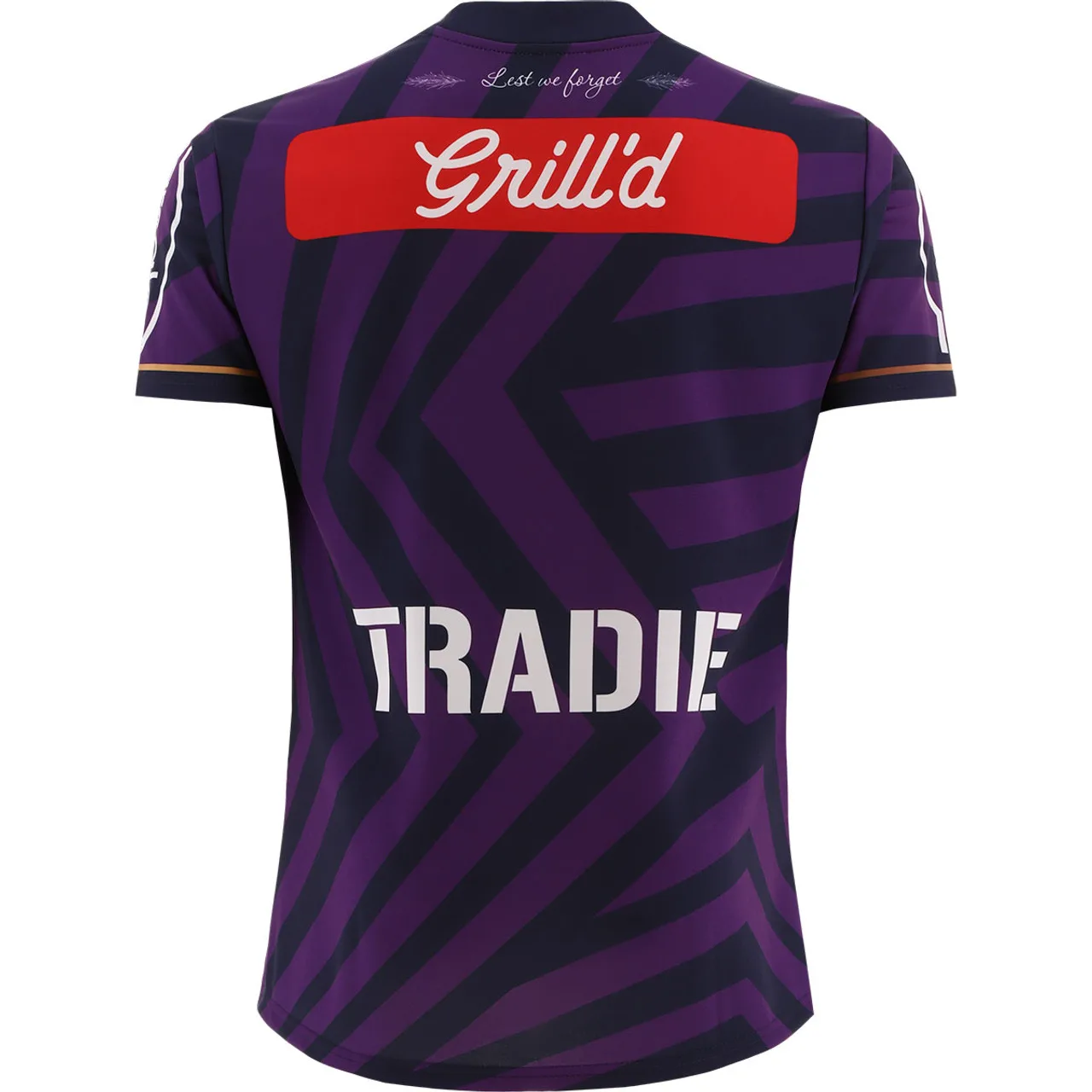 2024 Melbourne Storm home training jersey(Custom name and number )