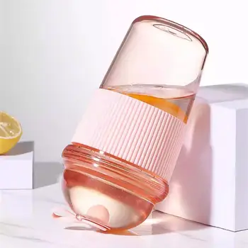 630毫升耐熱珍珠奶茶吸管杯大容量咖啡奶茶水瓶帶蓋塑膠杯,適用於奶茶及珍珠奶茶 6 best sales 可愛的保溫杯 - №6