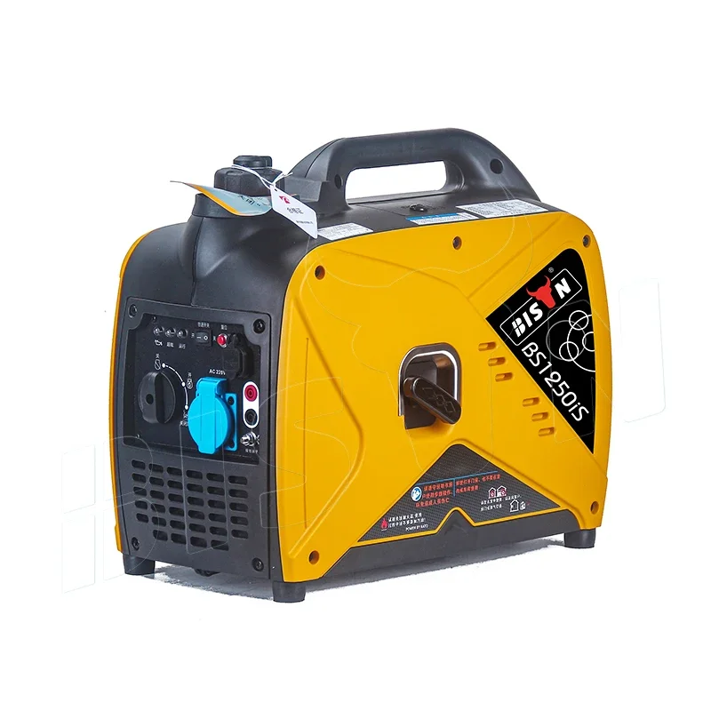 Bison 2Kw 2Kva 2000W Electric Start Silent Portable Petrol Gasoline Inverter Generator