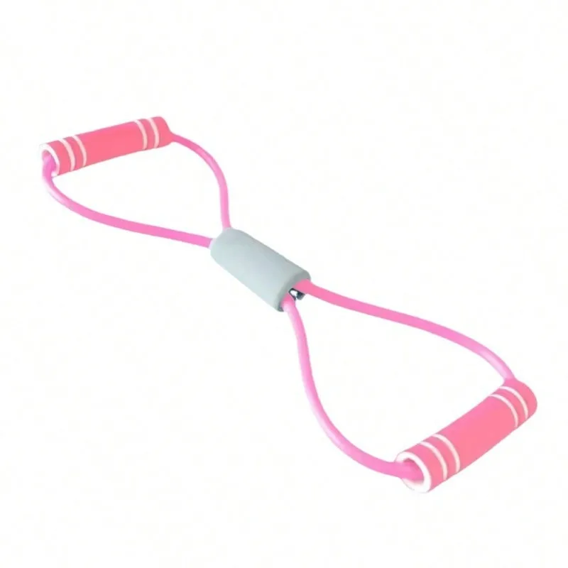 1pc 8-Shaped Yoga Tensioner Rope, Fitness Yoga Elastic Resistance Band, Suitable For Shoulder Back And Neck Stretching Exercise