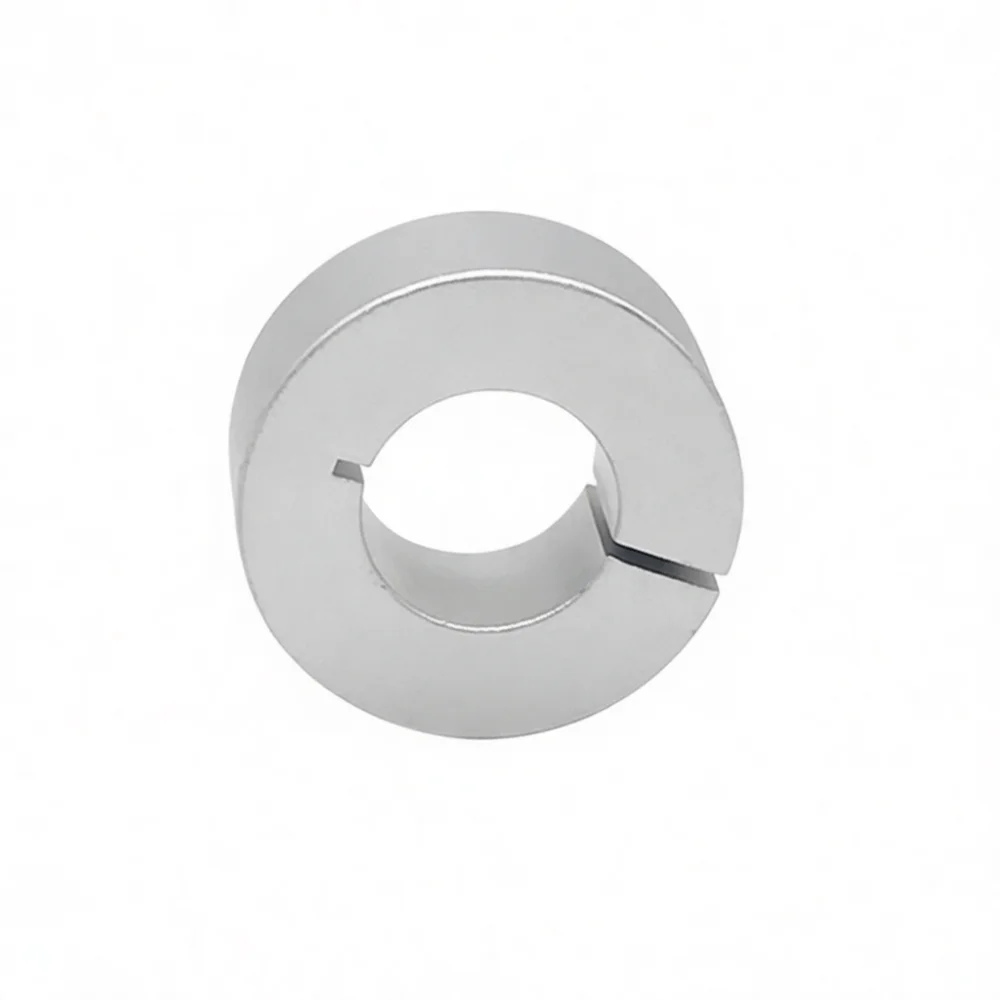 Aluminum Alloy Split Clamping Ring Shaft Collar CNC Positioner Fixed Stopper Automation Equipment Axis Locking Unit