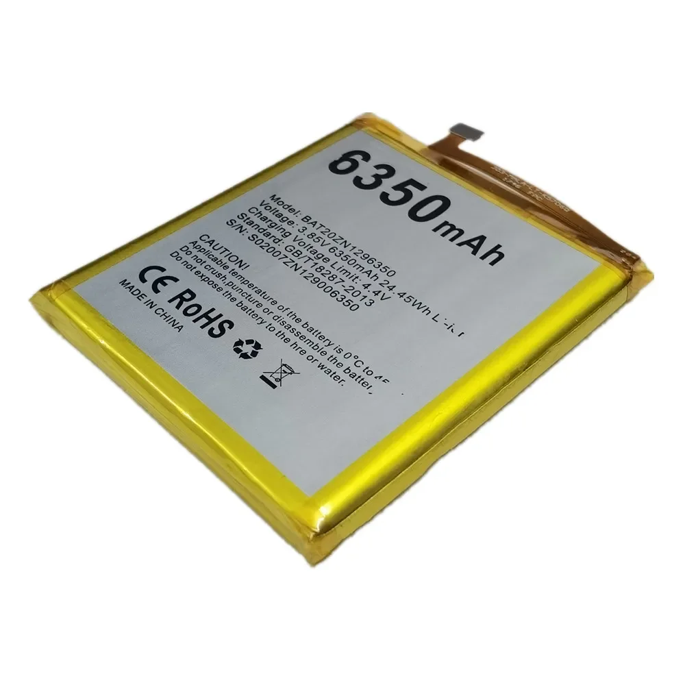 BAT20ZN1296350 Original Battery 6350mAh For DOOGEE S96 / S96 Pro / S96 GT Mobile Phone Bateria Battery Fast Shipping + Tools