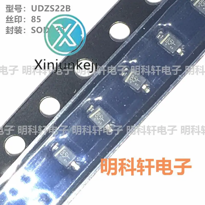 100Pcs Orginal Nieuwe UDZS22B Zeefdruk 85 SOD323 0805 22V Zener Diode