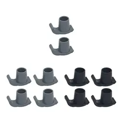 Walker Glides Rubber Easy Instaltion Feet Rubber Tips Cap Walking Accessory