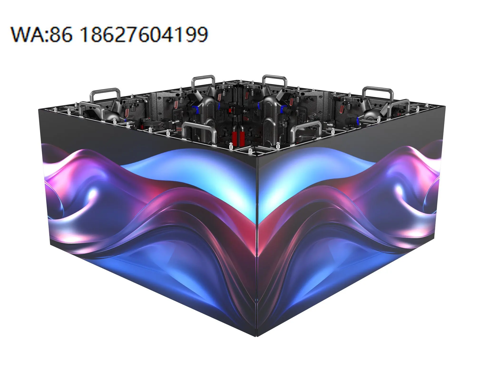 

LED SignageHigh Brightness Indoor Outdoor Display Screen Waterproof P2 Stage Rental Display Screen Cabinet Video Wall