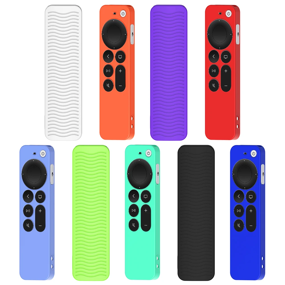 Protective Case for Apple TV 4K Portable Silicone Remote Control Cover Anti-Fall view 4