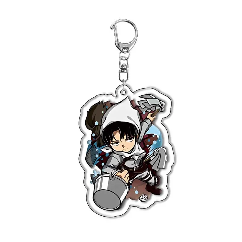 Attack on Titan Wings of Freedom Anime Acrylic Keychain Drop Shipping Pendant Keyring Gift Cosplay