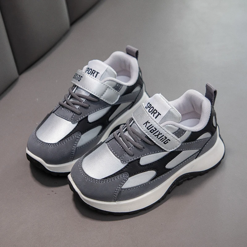 2026 Frühling Bestseller Outdoor Rebound Kinder-Sportschuhe Verschleißfeste Stoßdämpfende Laufschuhe Campus Alltags-Freizeitschuhe – Detail 11