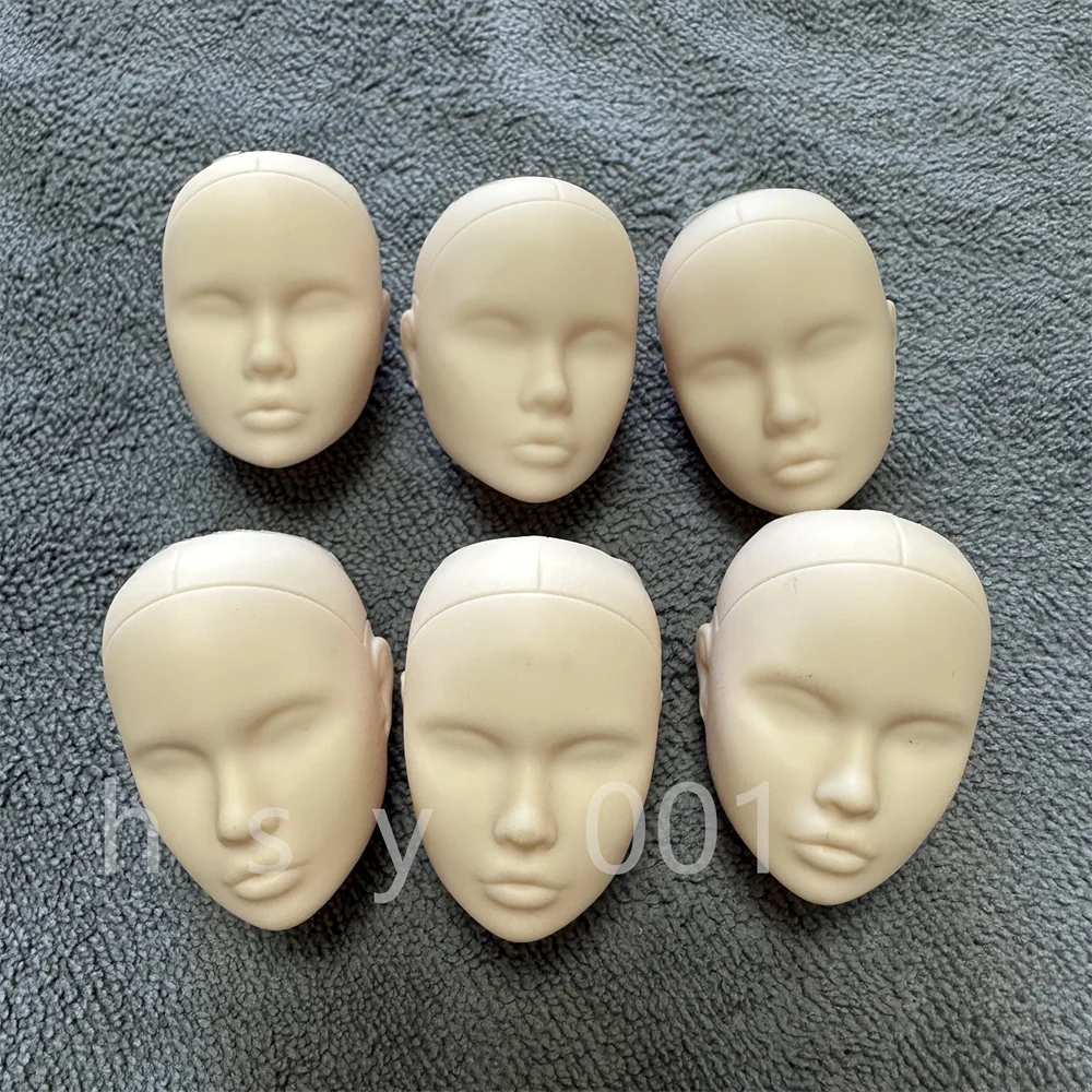 6 points supermodel without makeup, bald head, practice makeup, baby head, European and American PP baby, OB head, BJD head, toy