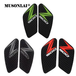 Motorcycle Fuel Tank Pads Sticker Side Gas Knee Grip Protector Traction Decals for Kawasaki Z900 2017 2018 2019