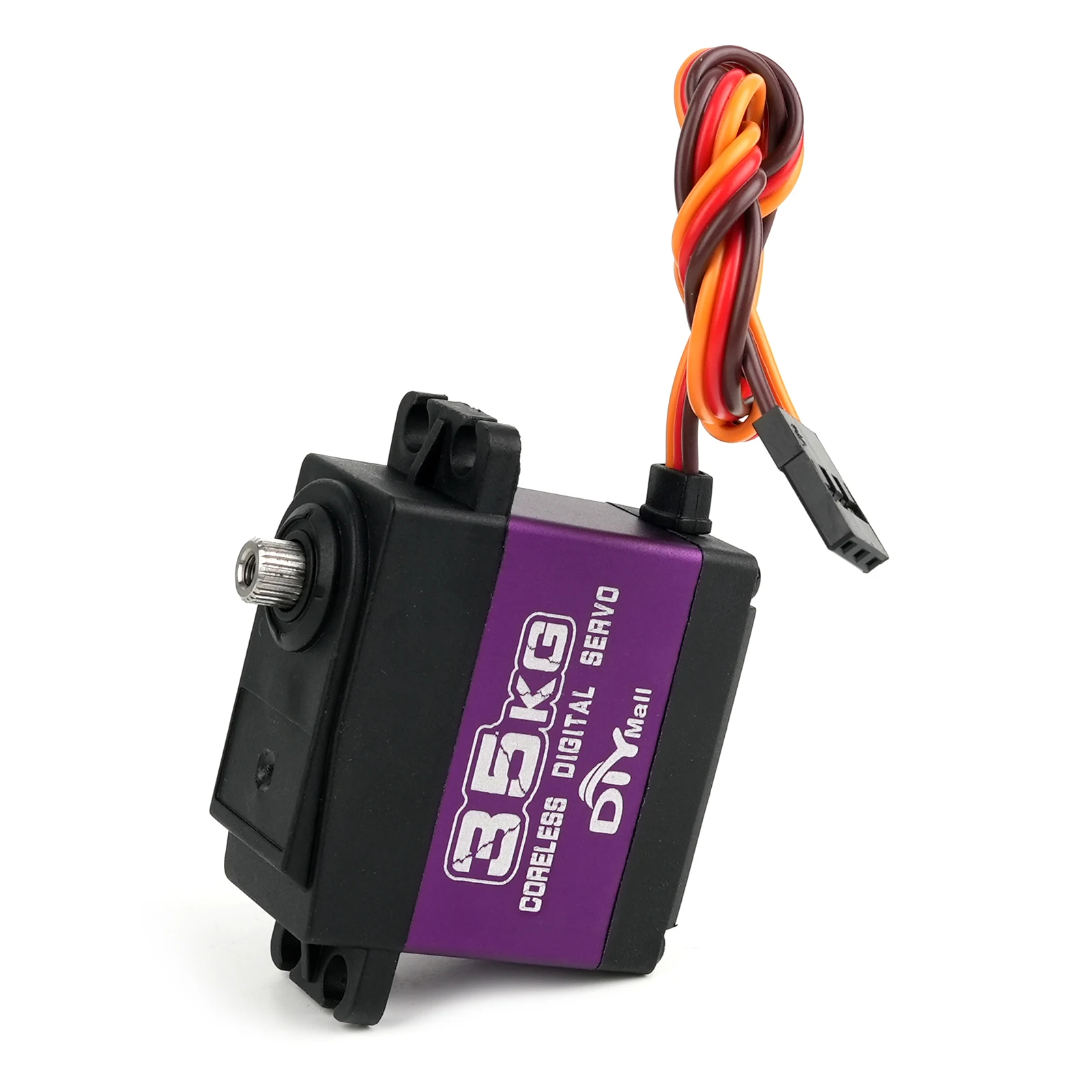 Servomotor Digital impermeable HV 35kg, engranaje de Metal sin núcleo, Servo Digital estándar para helicóptero, coches Rc, piezas de camión, barco sobre orugas