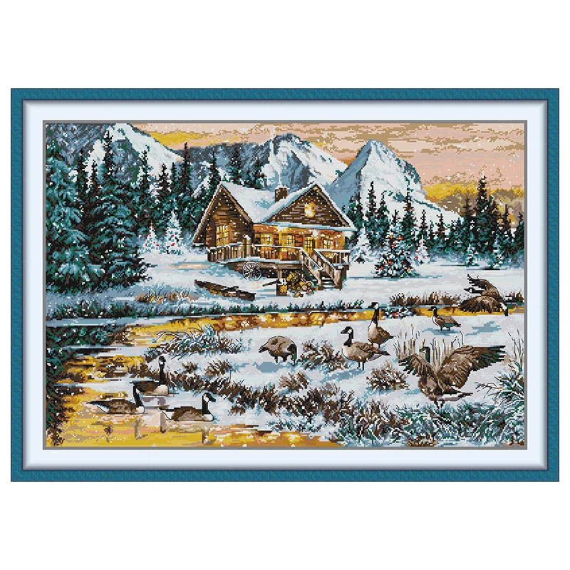 The Geese by the Lake in Winte - огляд і ціна Winter Clothing Pinterest