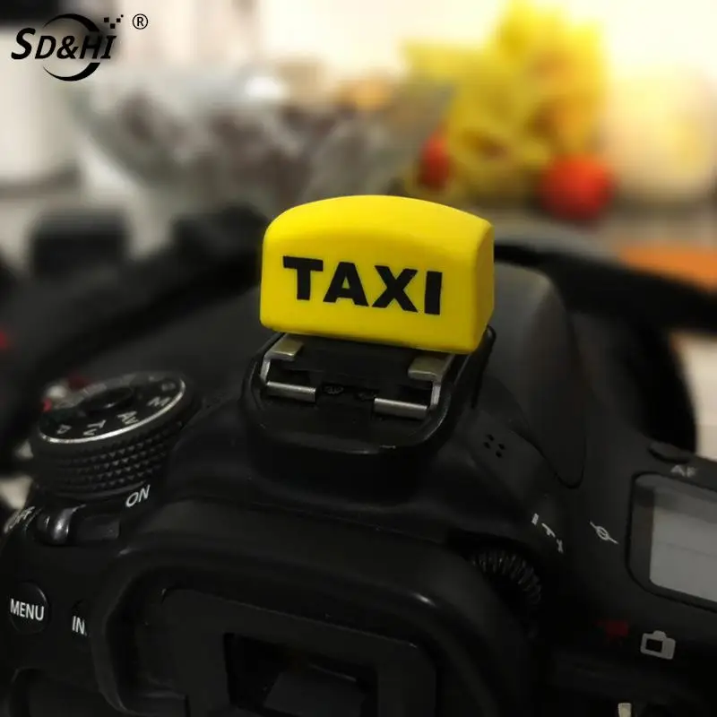 TAXI Flash Hot Shoe Protection Cover for Sony Camera Hot Shoe Cap Dustproof Cute Cartoon Photography Universal SLR Cold Shoe