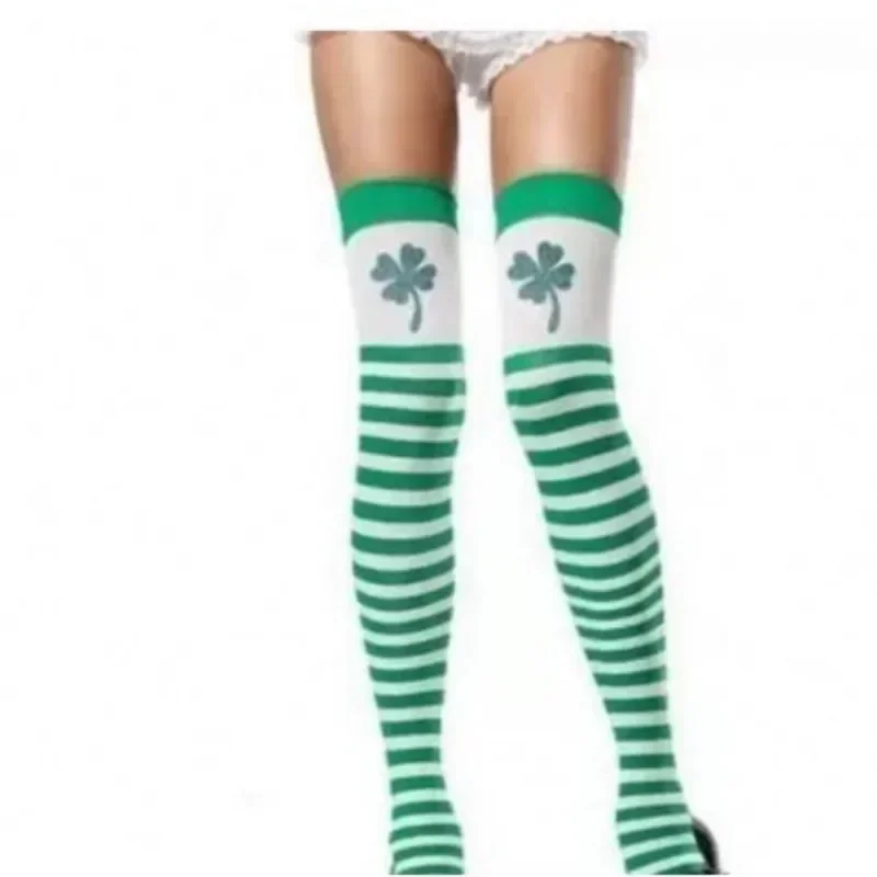 4 Piece Party St. Patrick\'s Day Irish Goblin Elf Cosplay Uniform Women Magician Dress Up Halloween Party Outfit Tutu Skirt kostu