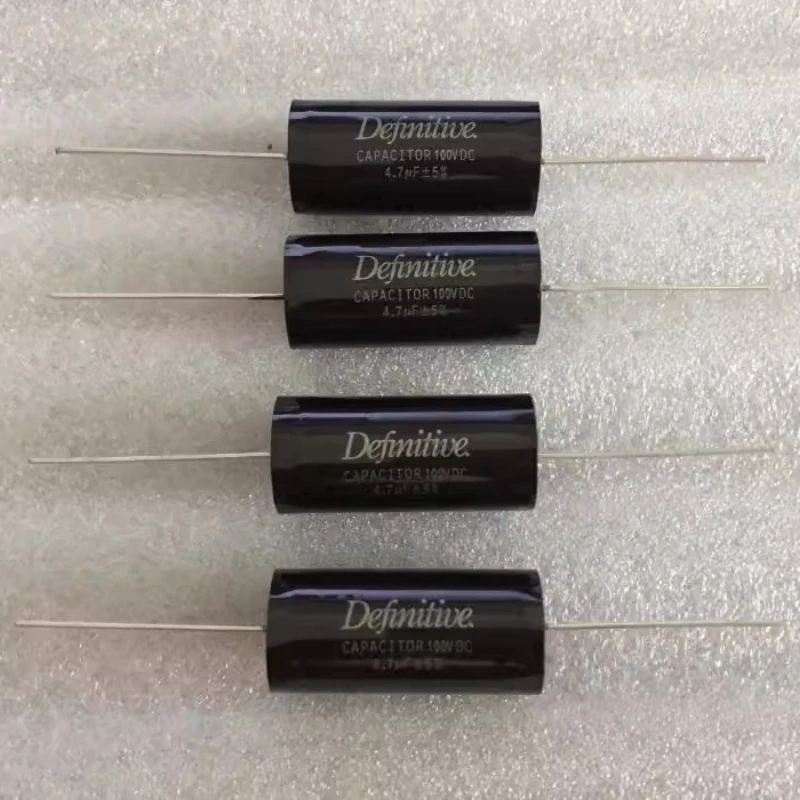 5PCS/LOT Definitive 4.7UF475J 100V Frequency Divided Thin Film Capacitor