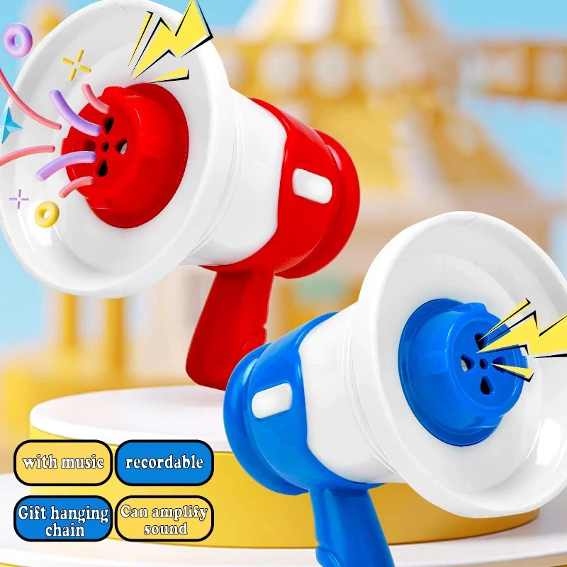 Брелок-мегафон с временем записи 15 секунд для украшения