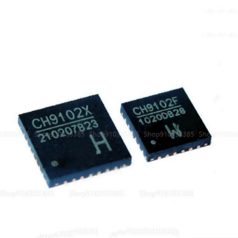 50pcs New CH9102X QFN28 CH9102F QFN24 can replace CP2102/2103/2104