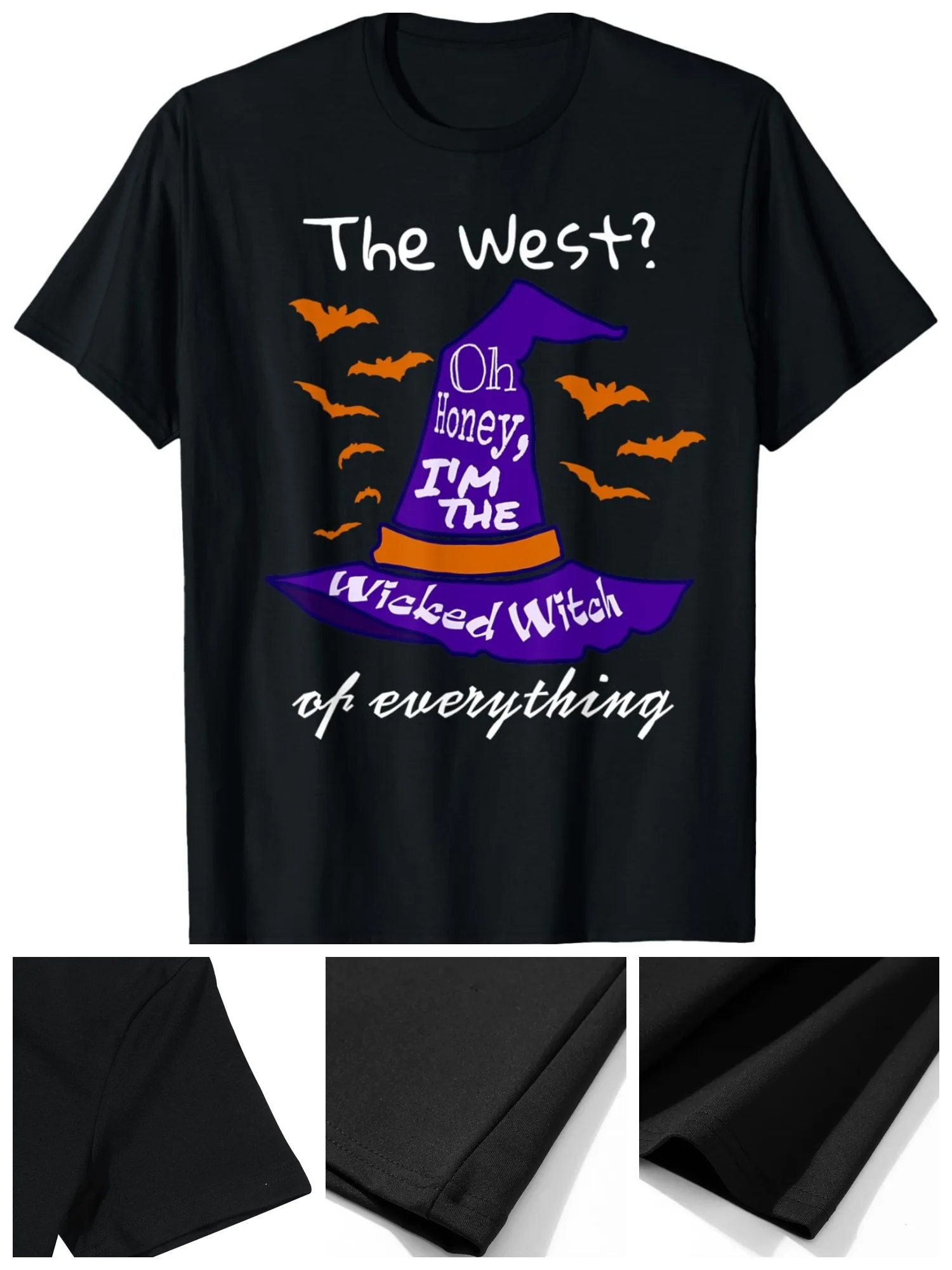 Halloween Witch Men's T-Shirt - All Witch Hats Design