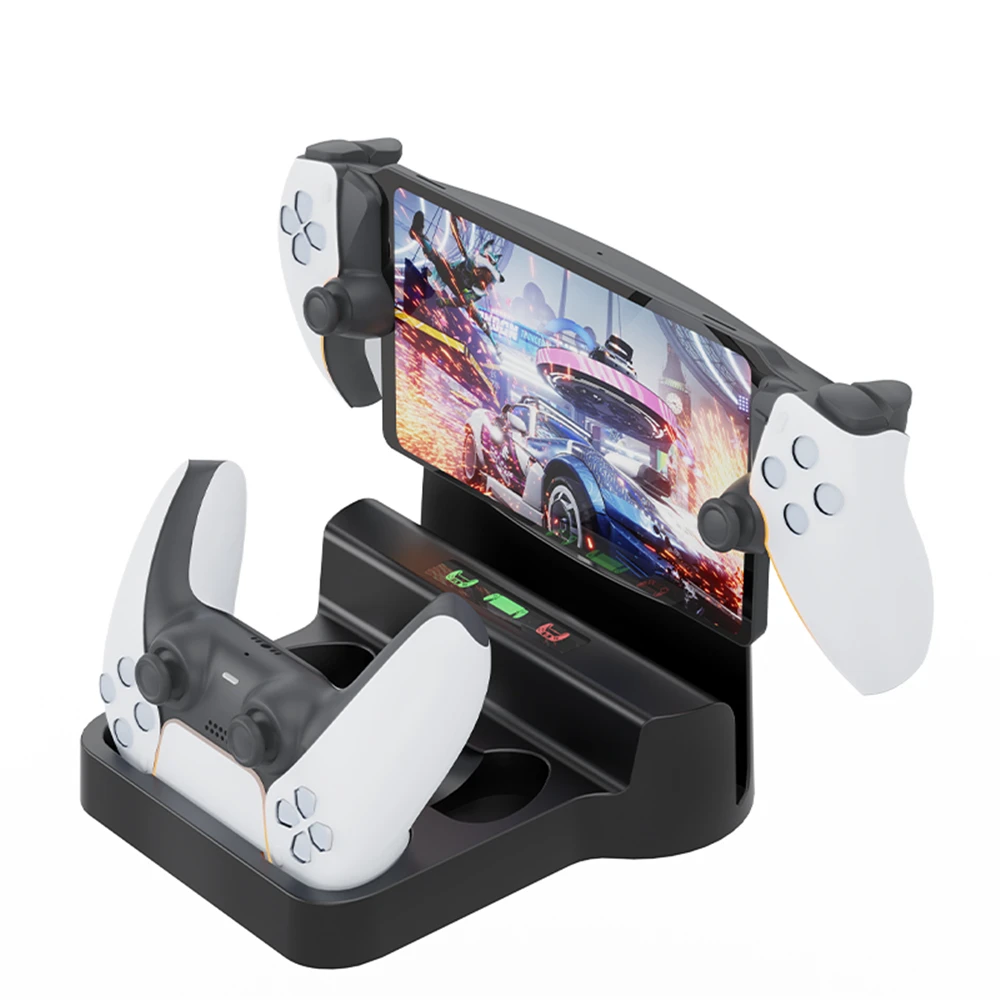 

For PlayStation Portal Game Console Charging Base Charger Dock Stand Station For PS Portal Handheld Game Accessories