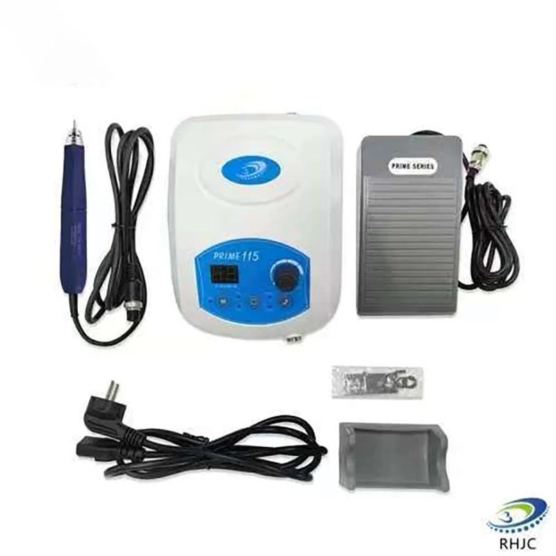 RHJC PRIME115 Professional Low Noise Brushless 50000RPM Micromotor For Jewelry Dental Polishiing