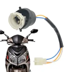 Motorcycle Bulb Base Motorcycle Bulb Socket LED Headlight Holders Adapters Socket Connector For Electric Car Turn Signal
