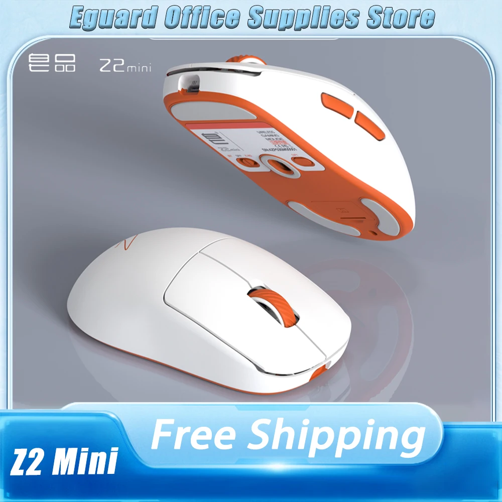 Zaopin Z2 Mini Wireless Mouse Three Mode 8K PAW3950  Bluetooth Gaming Mouse Custom Nordic 52840 Lightweight PC Gamer Accessories