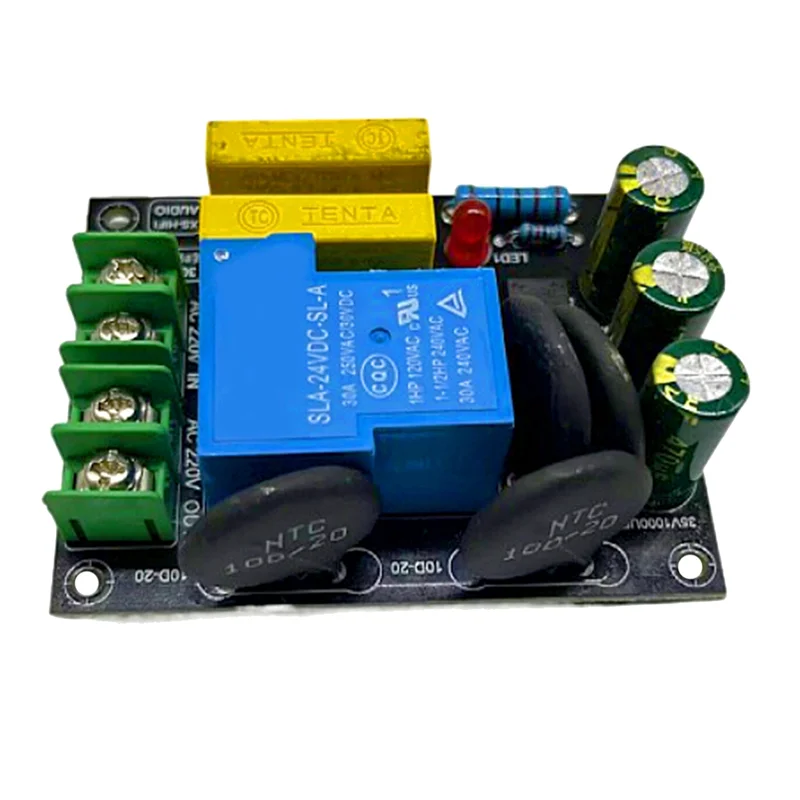 2000W Class A Power Amplifier Delay High-Power Power Supply Soft Start Protection Board