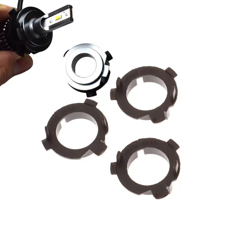 △ 2/4/10PCS Car LED Parts For Tucson  Santa Fe Grand SantaFe Sonata 2009-2017 H7 Car LED Headlight Bulb Holder Adapter