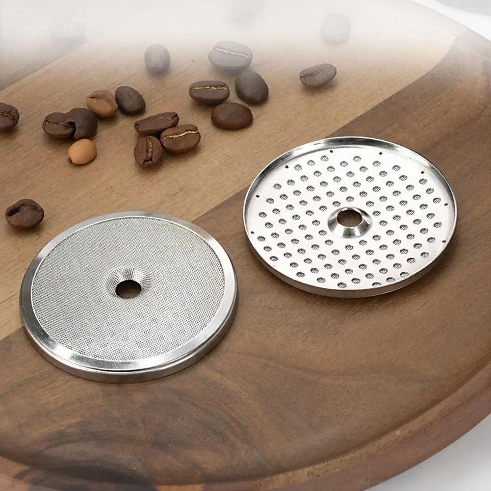 56.5mm Round Stainless Steel Dispersion Screen Compatible With For Nuova For Simonelli  Systems For Steady Flow