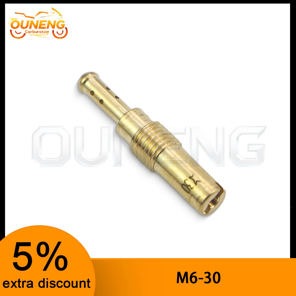 Motorrad-Vergaser, Messing-Jet-Set, 1 Stück, neu # 30-55 Slow Pilot Jet Vice Einspritzdüse für Keihin CB GY6 KOSO OKO PE CVK FCR