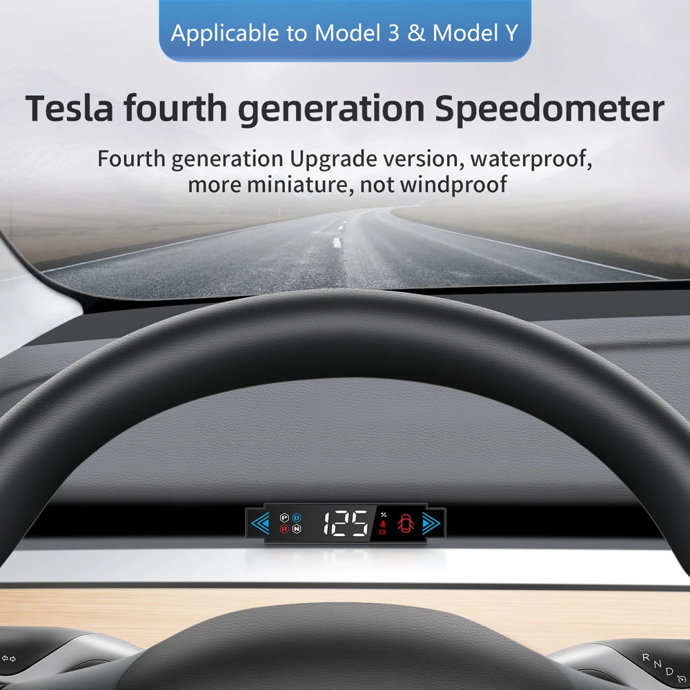 

HUD Speedometer Head-up Display For Tesla Model 3 Model Y Dedicated Head-up Display Speedometer For TESLA Model 3 Model Y