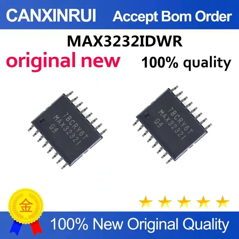 

MAX3232IDW MAX3232IDWR MAX3232I Driver Receiver SOP16 Original