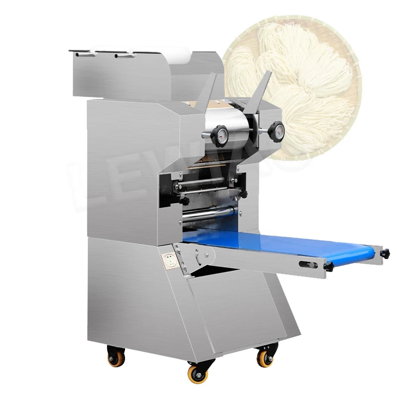 Commerciële Automatische Verticale Roll Surface Machine Elektrische Noodle Maker 1100w Persmeel Machine