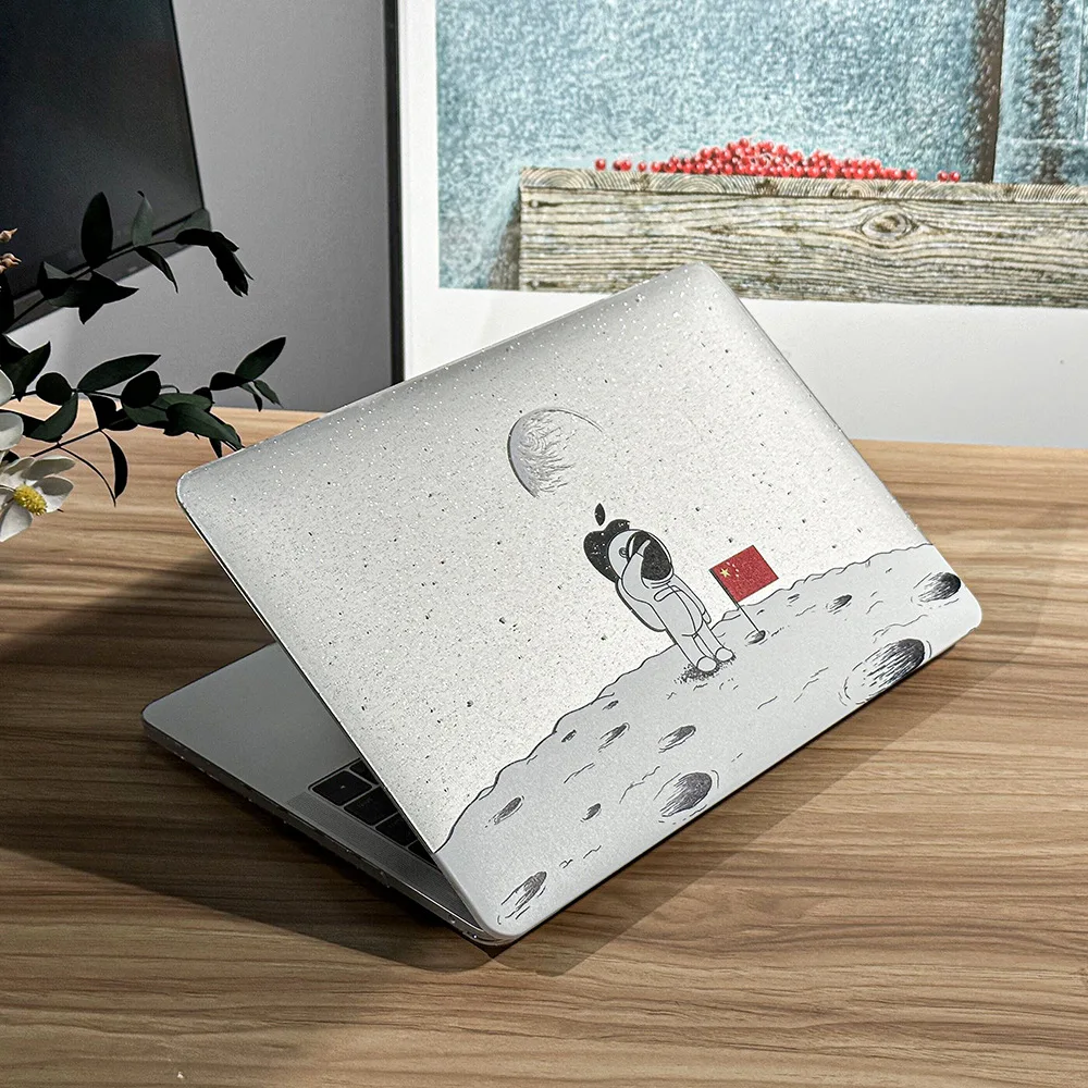 EGYAL Laptop Case for MacBook Pro 13 M2 2022 Cover M1 A2338 2020 Pro 16 M3 Hard Shell for Air M4 13 M5 15 2026 Shiny Print Case