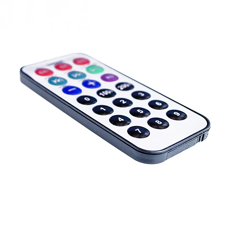 Extensor de aprendizaje remoto IR, dispositivo con 21 teclados, caja de TV inalámbrica, reproductor de MP3, controlador MCU 51, control remoto infrarrojo Universal, 1 unidad