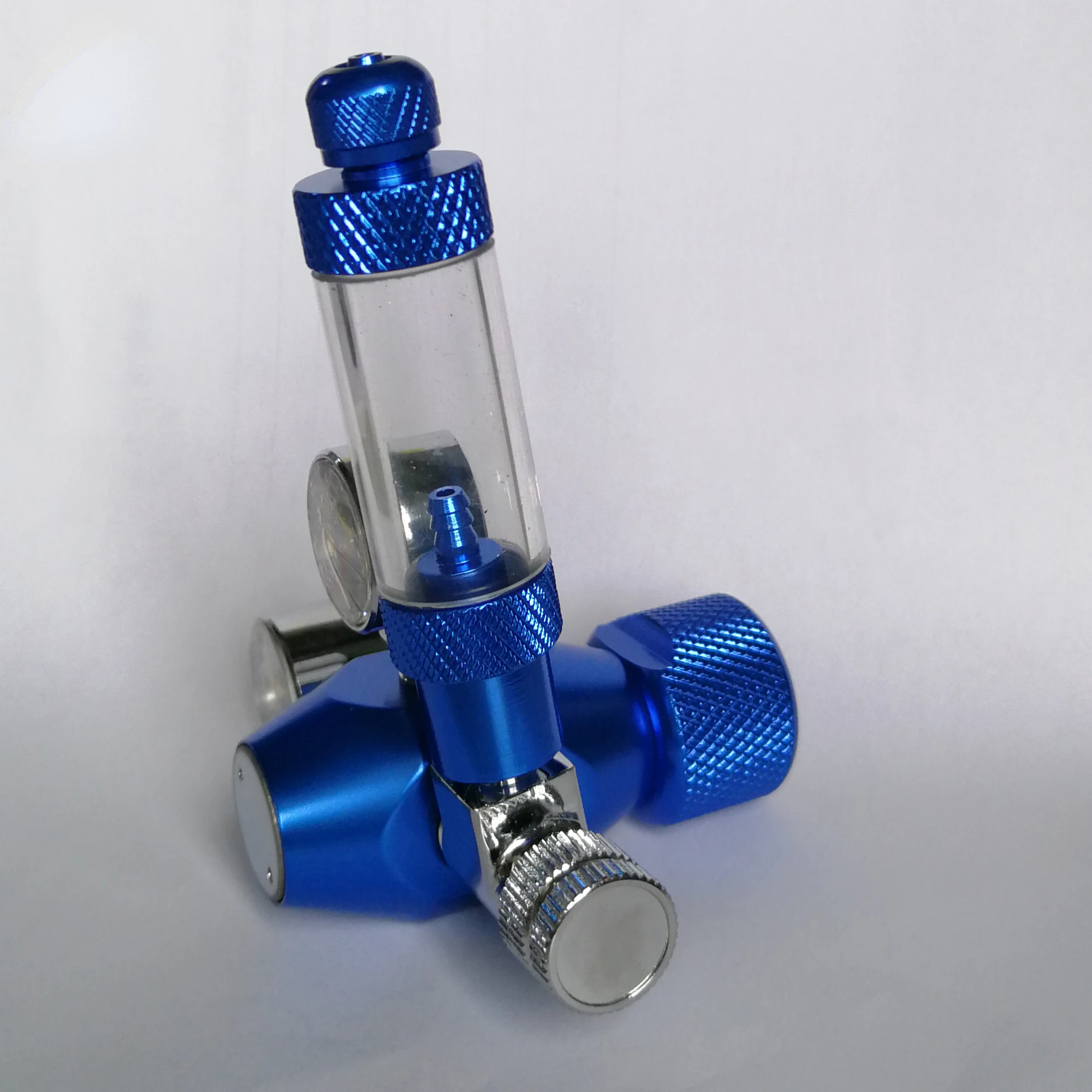 

New design co2 gas aquarium air regulator with bubbler