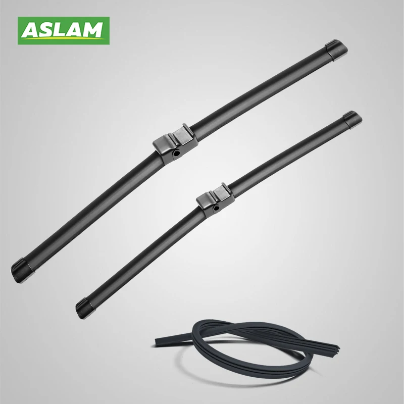 

ASLAM Wiper Front Windscreen Windshield Car Accessories Wiper Blades For PEUGEOT 207 2007 26"+17"